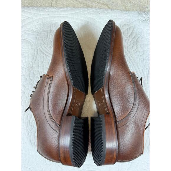 Trask Men Brown 8 Landry Bison Leather Lace Up Oxford Shoes NWOT Comfort Classic main image 6